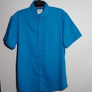 DITCH PLAINS Men's L, Blue NWOT ShortSleeve